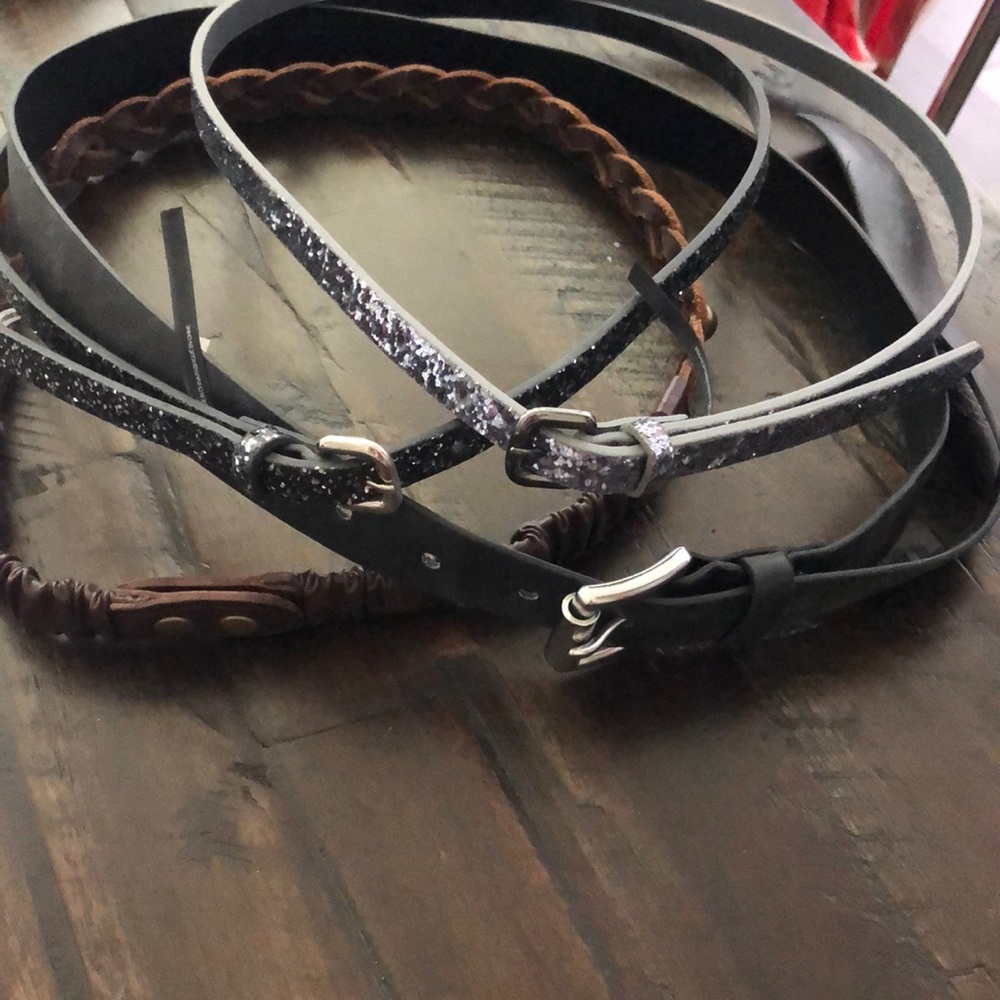 Express & Michael Kors belts
